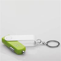 PORTACHIAVI CON ADATTATORE PER AUTO